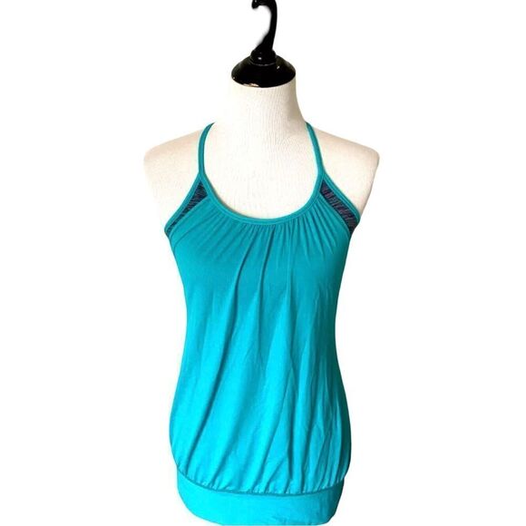 Lululemon Wee are from space/blue tropics‎ No Limits Tank Top - Picture 4 of 7